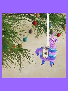 Hallmark Fortnite Loot Llama Christmas Tree Ornament HCM9062 - 2022 - New